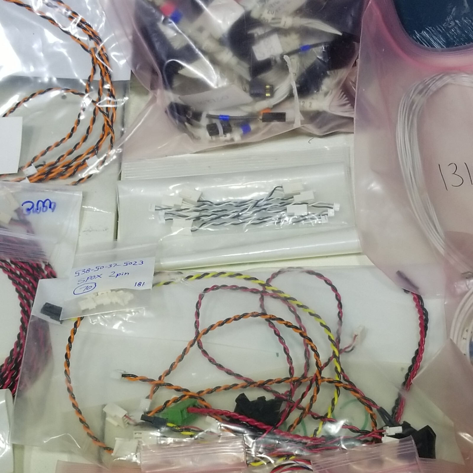 Mixed Lot of Electronics Wire Parts