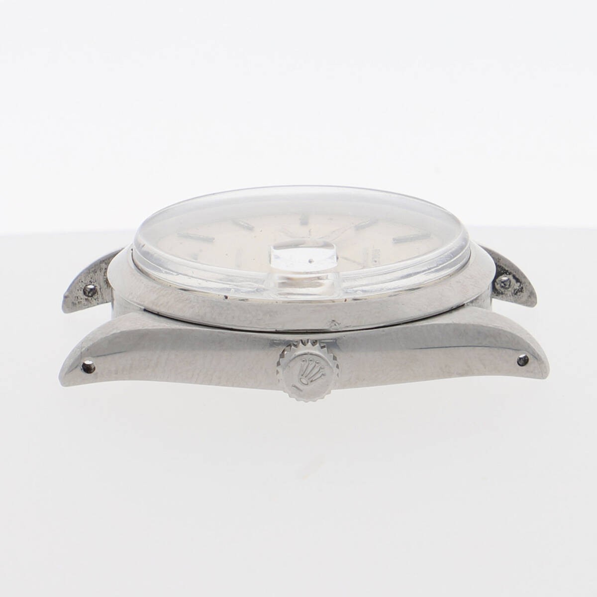 ROLEX Watch 6694 Precision Case Only Silver Stainless Steel Manual Winding Men’s