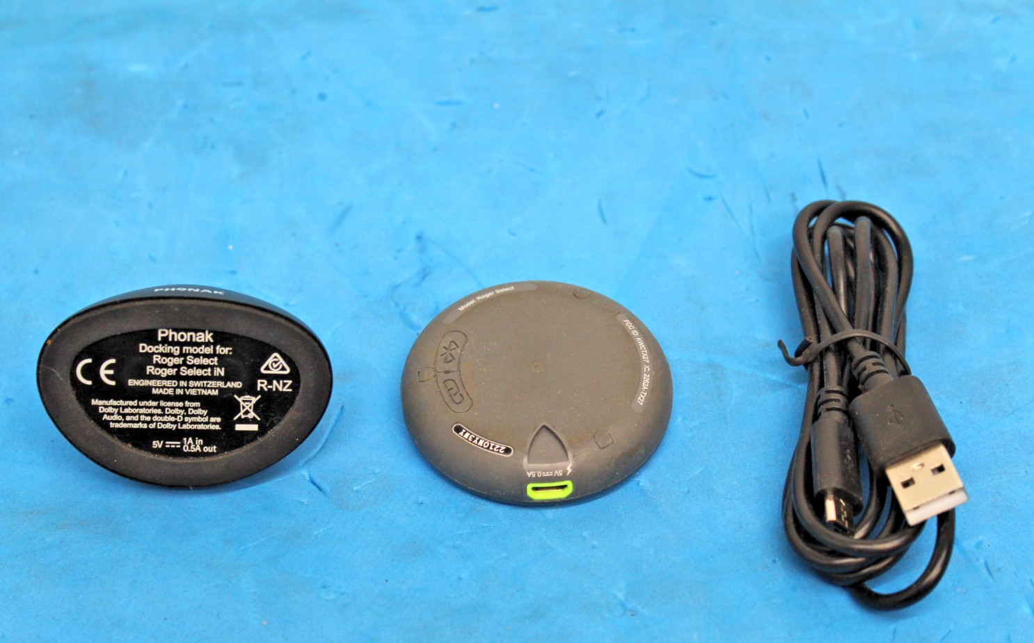 PHONAK ROGER SELECT & CHARGING DOCK PARTS/REPAIR POWER-ON ONLY *READ* T9-C15