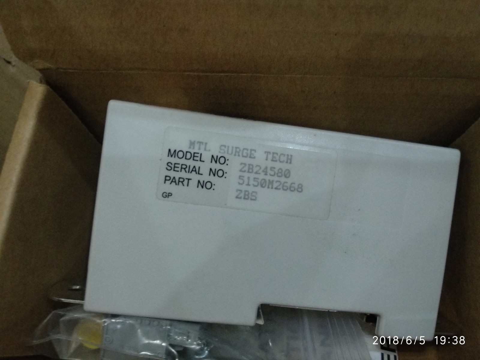 1 PCS MTL ZB24580 Networks Surge Protective Device ALL NEW IN BOX