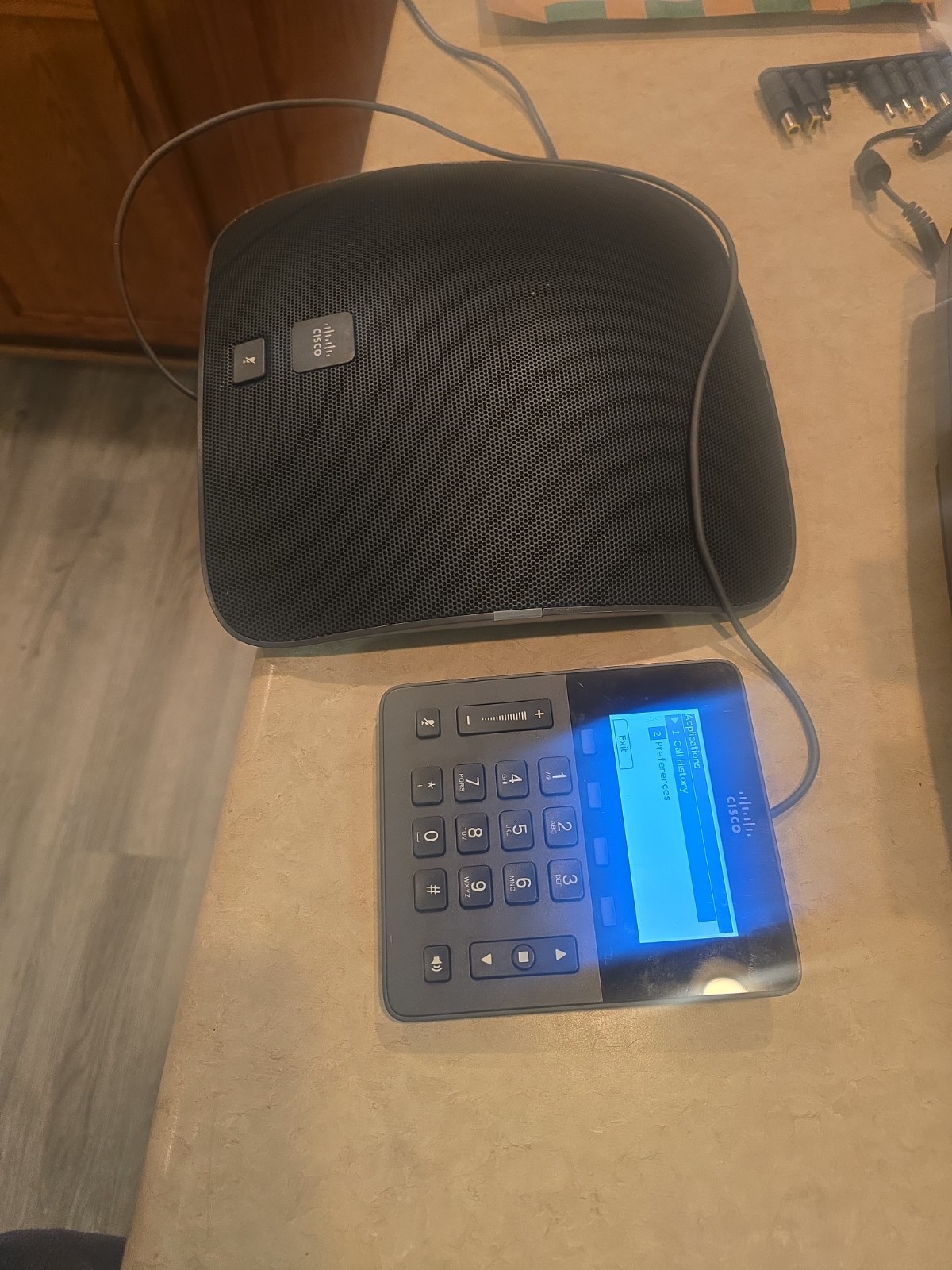 Cisco CP-8831 Conference Phone System/ Speaker Pod Tested Working No Cord/cable