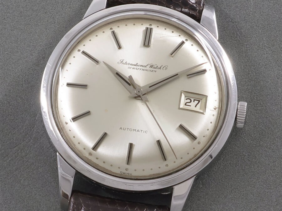 IWC Old Inter Large Case SS Original Dial Silver Automatic(Cal. 8541) Overhauled