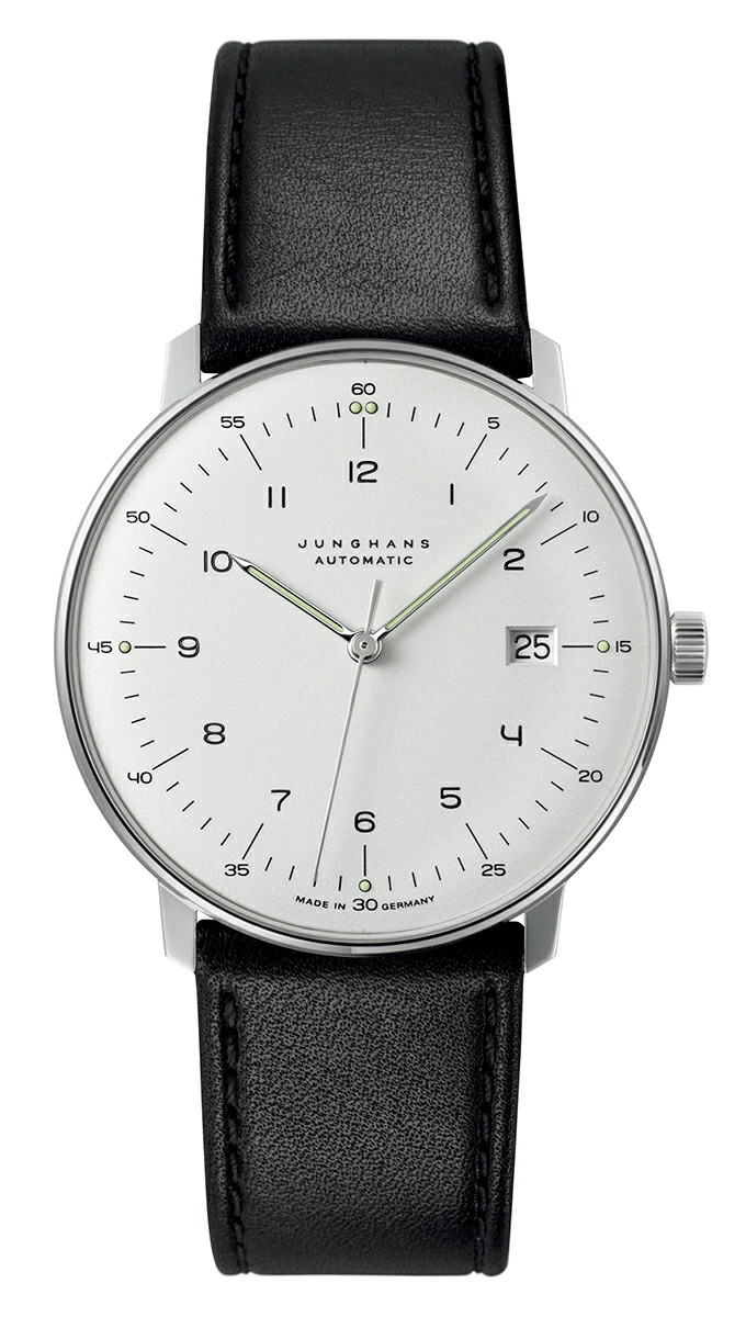 JUNGHANS Sapphire Glass Watch Max Bill 027 4700 02 black men fashion