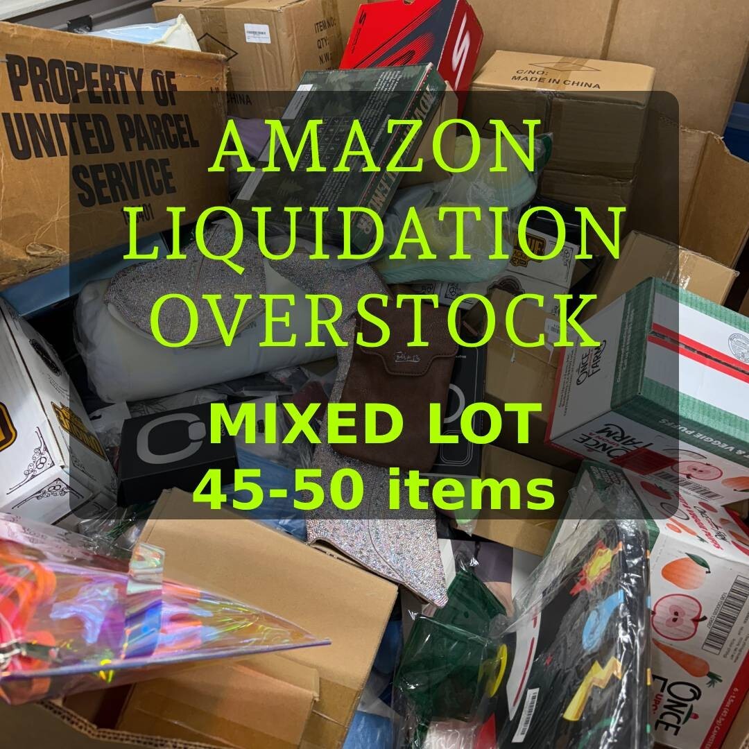 Amazon Overstock AMZ and TGT Liquidation Wholesale Mixed Lot Reseller Pallets
