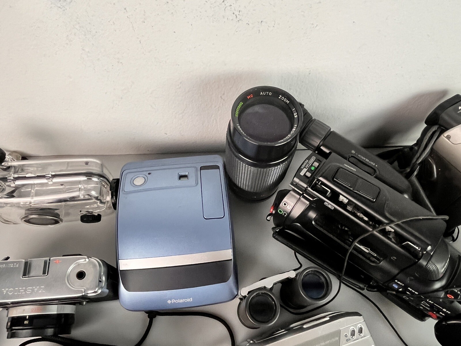 Lot Of Vintage Cameras, Lenses For Parts Or Repair