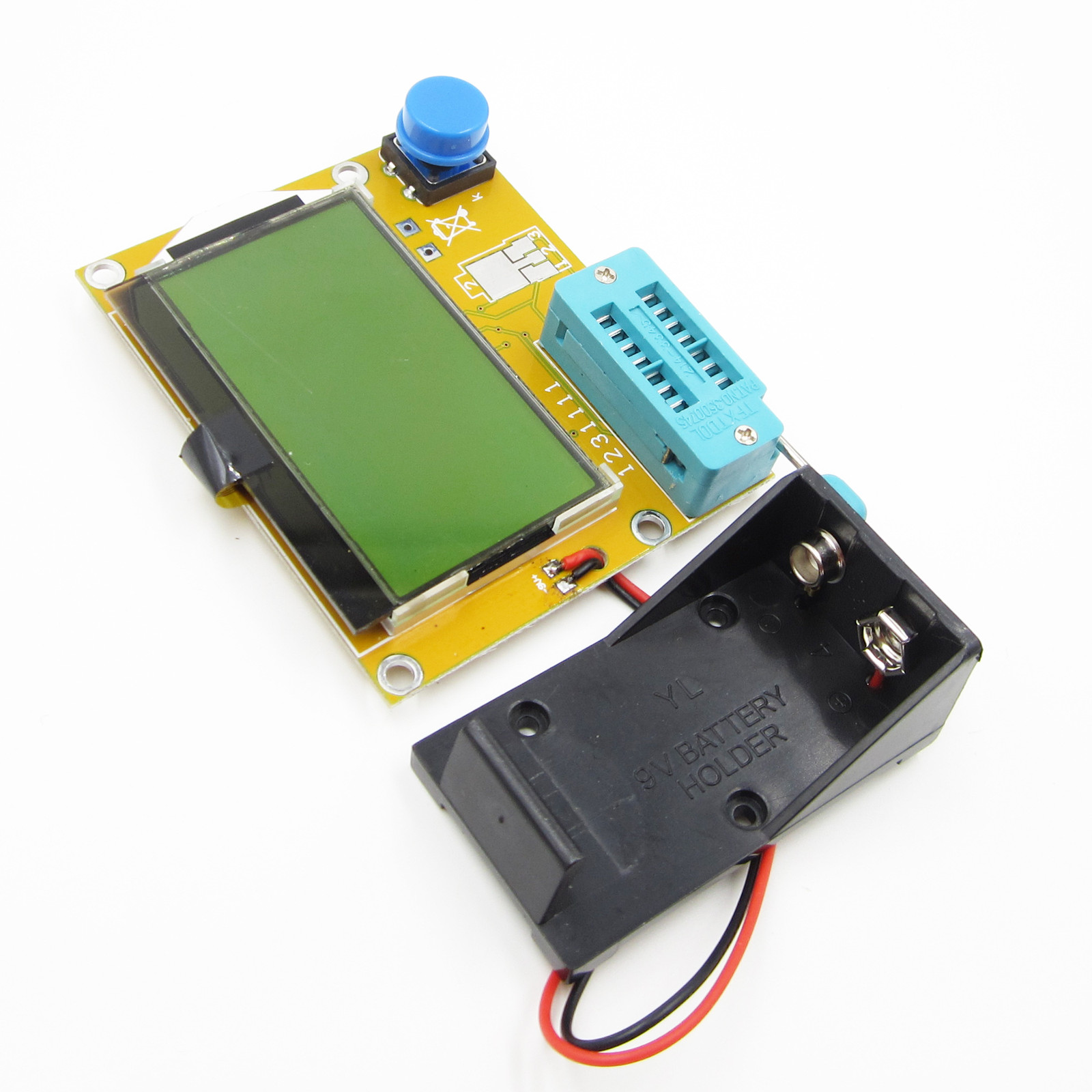LCR-T4 ESR Meter Transistor Tester Diode Triode Capacitance SCR Inductance top