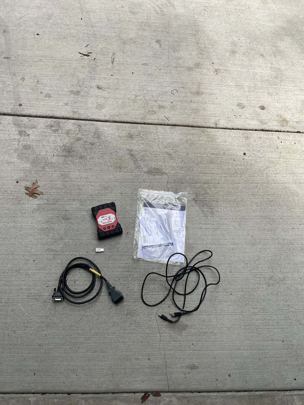 Genuine Bosh Ford VCM3 with Manual Instruction Manual, USB, All cables