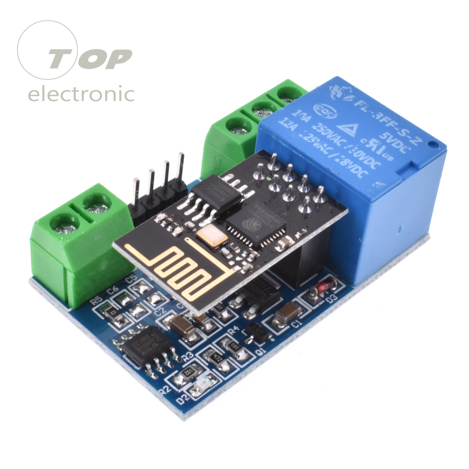 5V Wifi Relay Module ESP8266 TOI APP Controled For Smart Home Automation Board