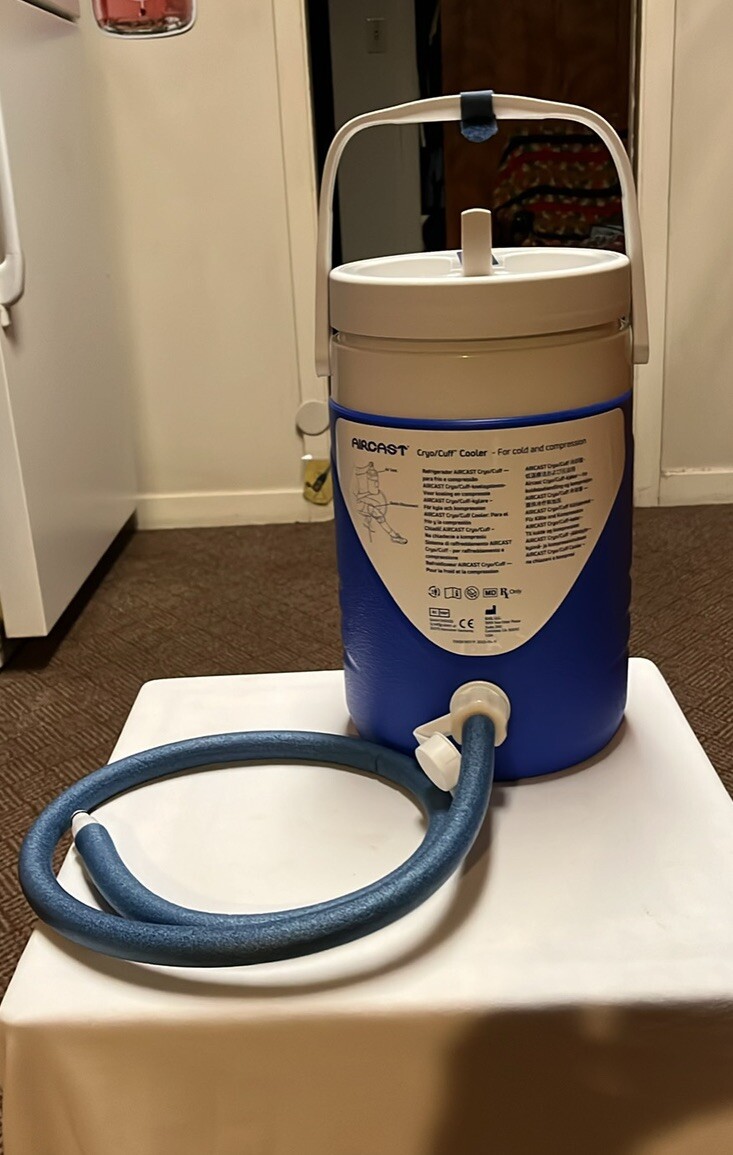 Aircast Cryo/Cuff Gravity Cooler Parts Only: Cooler, Lid, Hose**