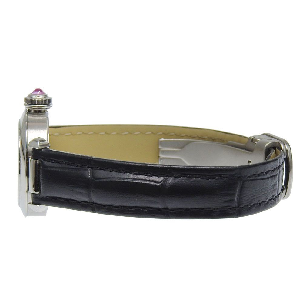 Cartier Watch Miss Pasha W3140026 Pink Stainless Steel/Leather Quartz Women’s