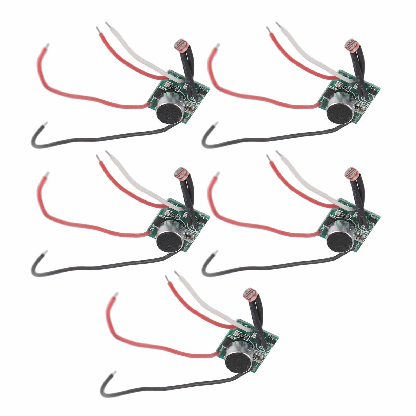 5Pcs Sound Control Switch Module Solar Light Sensor Module Circuit Board New