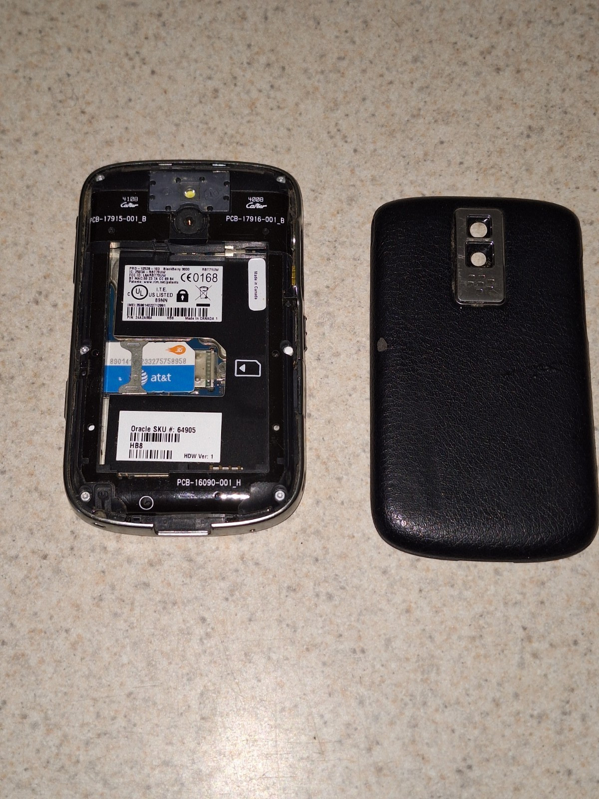 Electronics Lot For Parts Kindle Tablet Motorola Droid 3 BlackBerry Phone