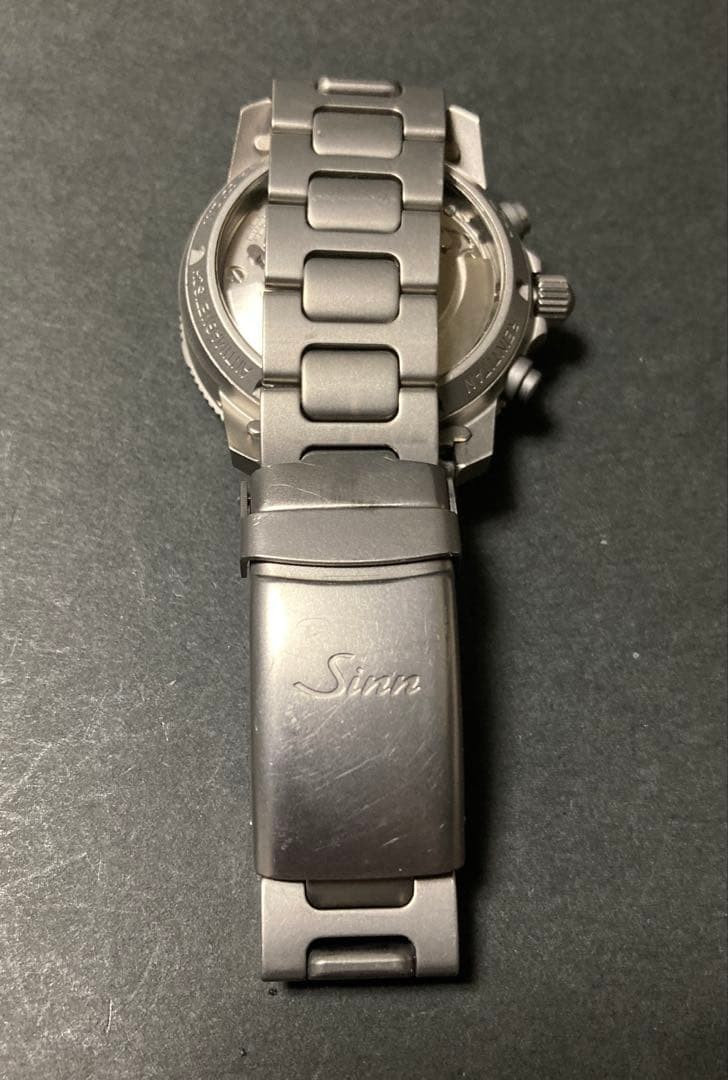 SINN Watch 103.TI.AR Titanium Black Dial Chronograph Sapphire Crystal w/Box