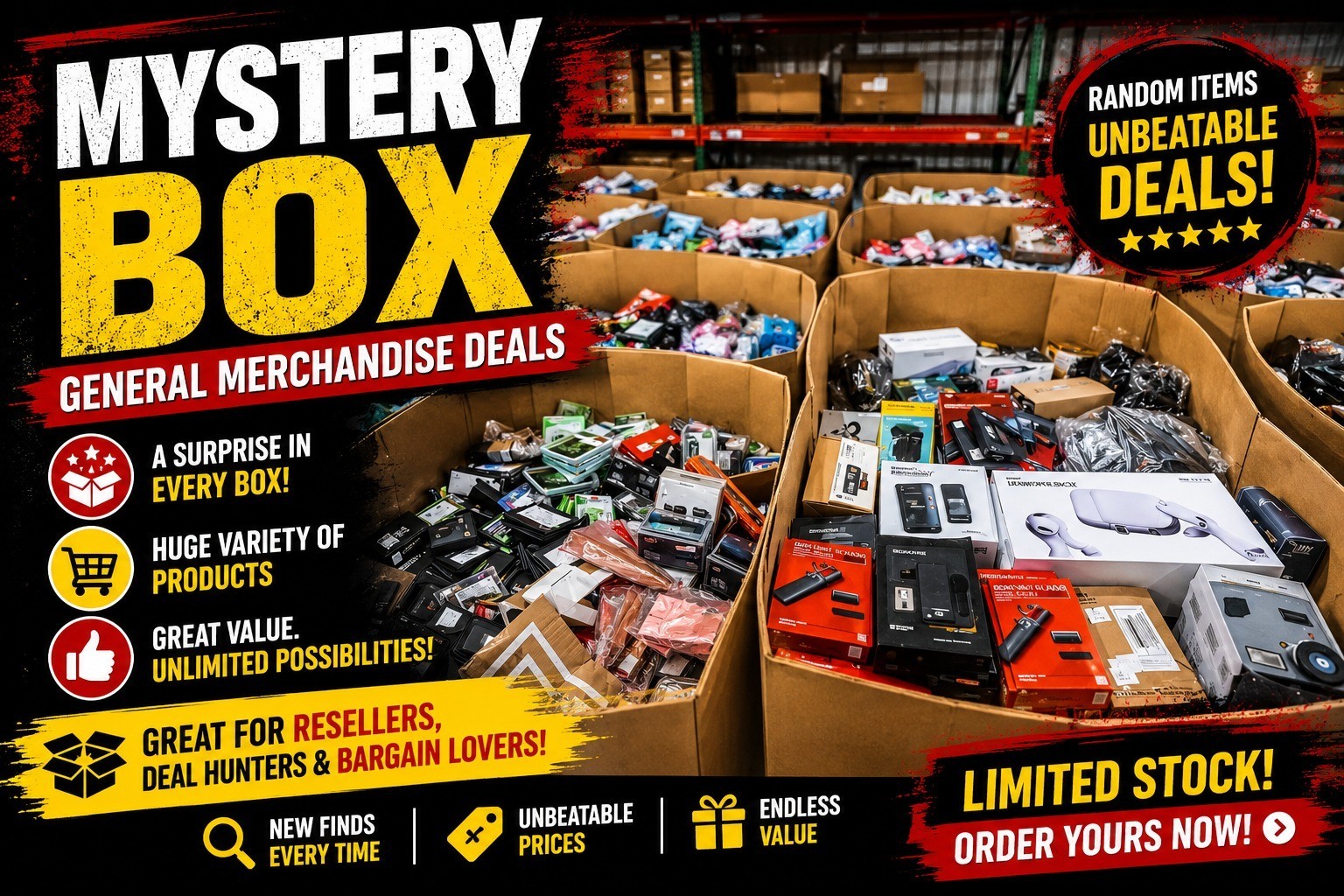 Gadget Treasure Bundle – Cool Electronics with Bargain Finds Now