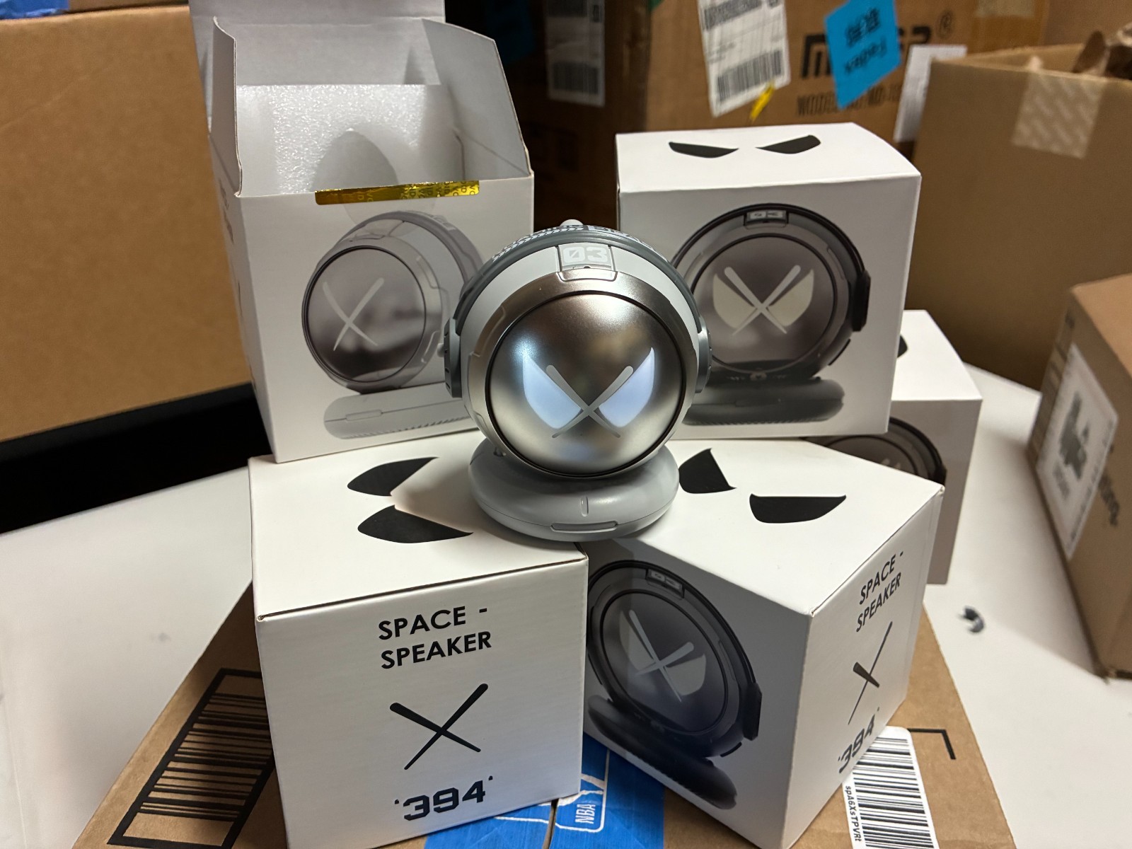 Lot of 10 Space Age Bluetooth Speakers Portable Wireless Mini 5W IPX4 900mAh
