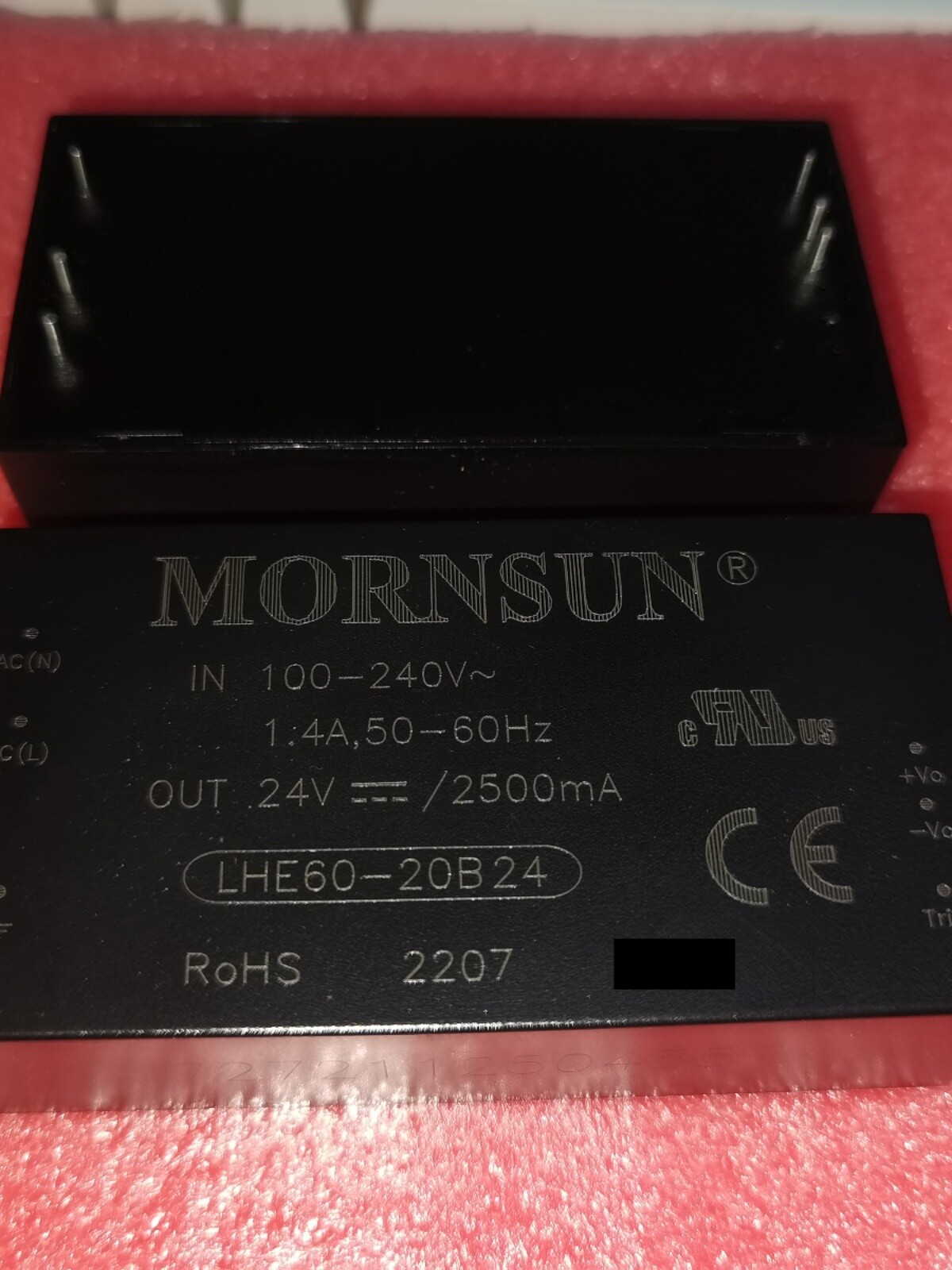 LHE60-20B24/20B05/20B12/20B15/20B48 AC/DC power module