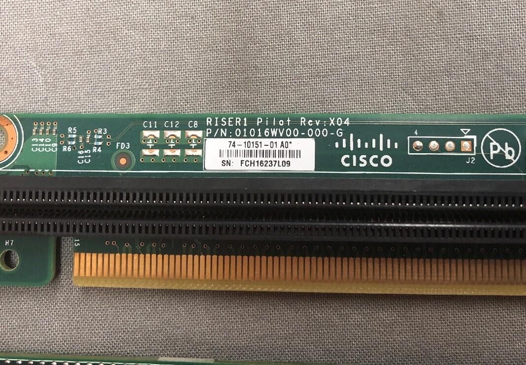 CISCO Riser1 74-10151-01 Riser2 74-10152-01 PCIe Riser Cards for UCS C220 M3