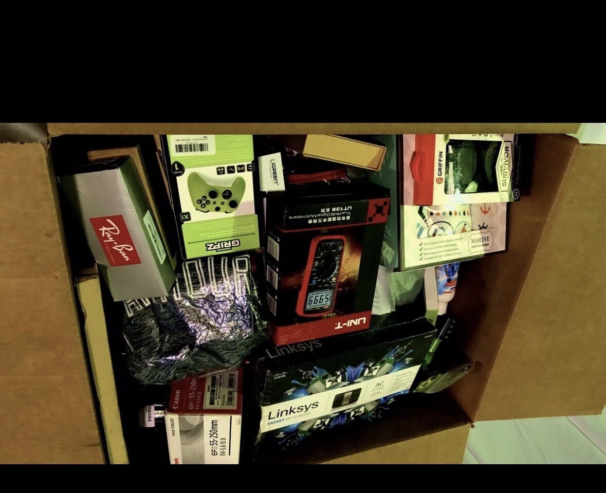 Mystery Clothing Loot & Electronic Box’
