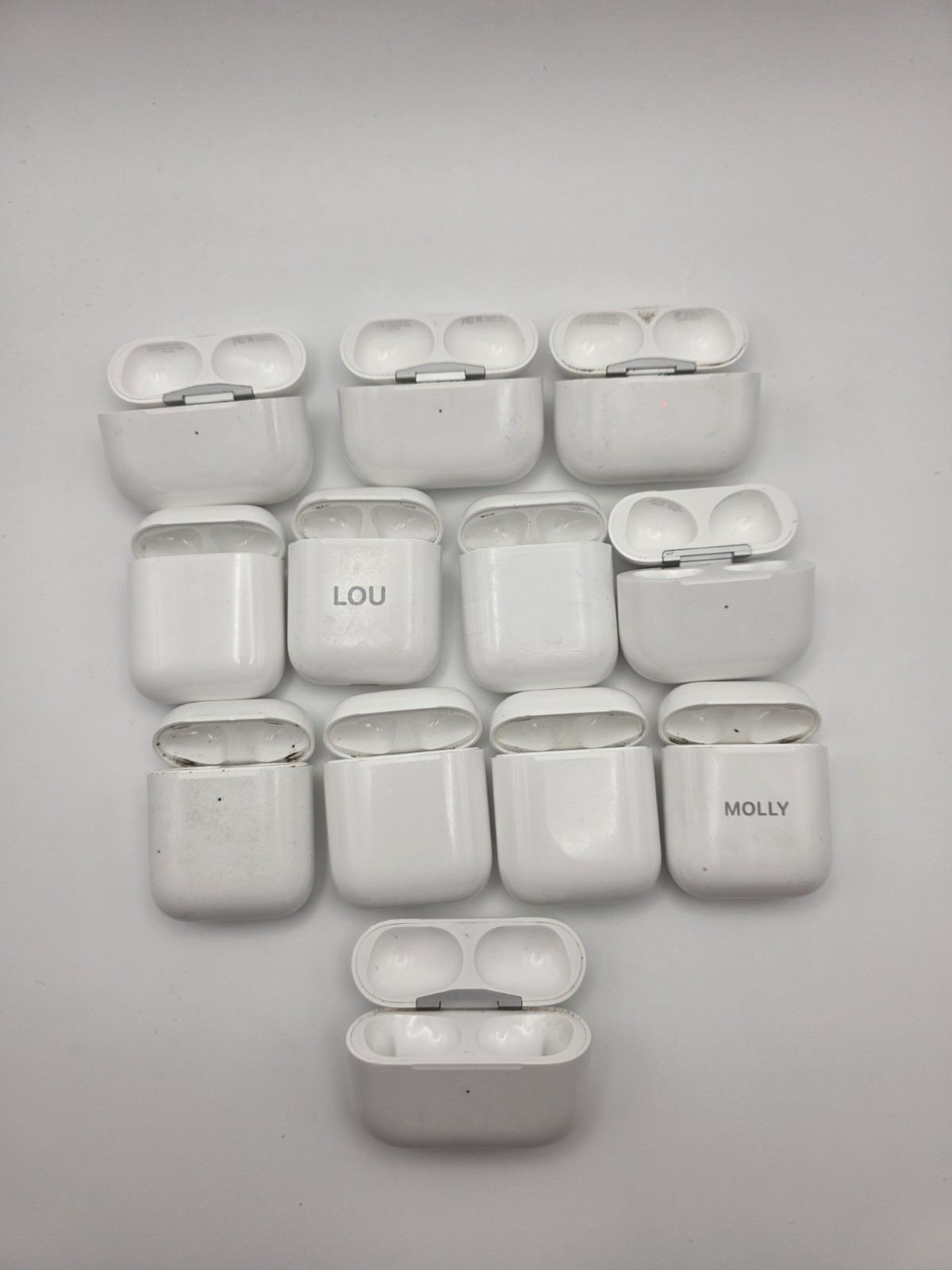 Misc Lot of 12 Apple AirPods Untested/Parts