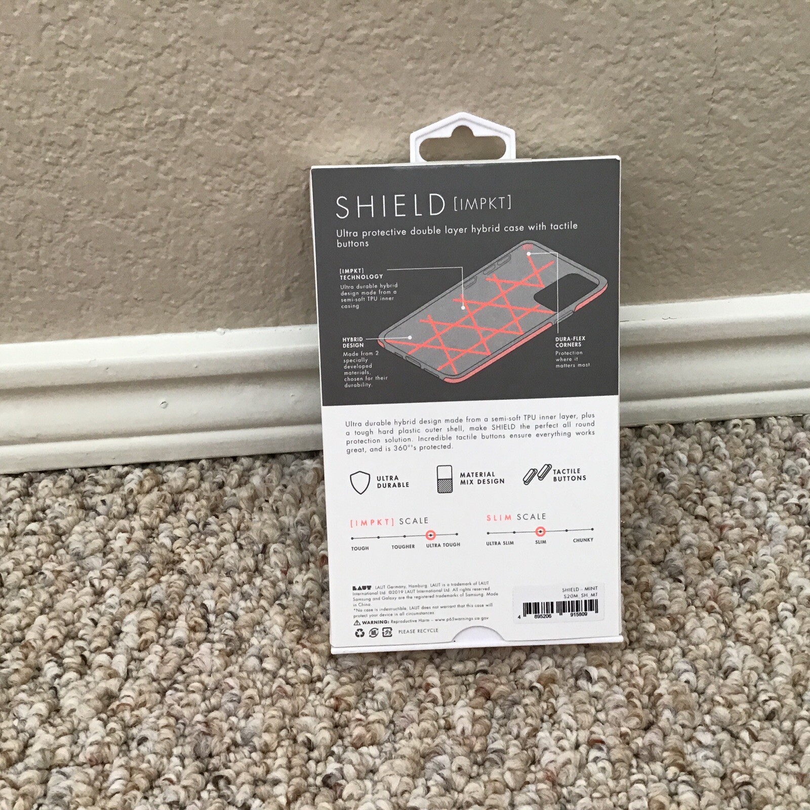 NEW LAUT Shield Samsung Galaxy S20+ Case – Mint