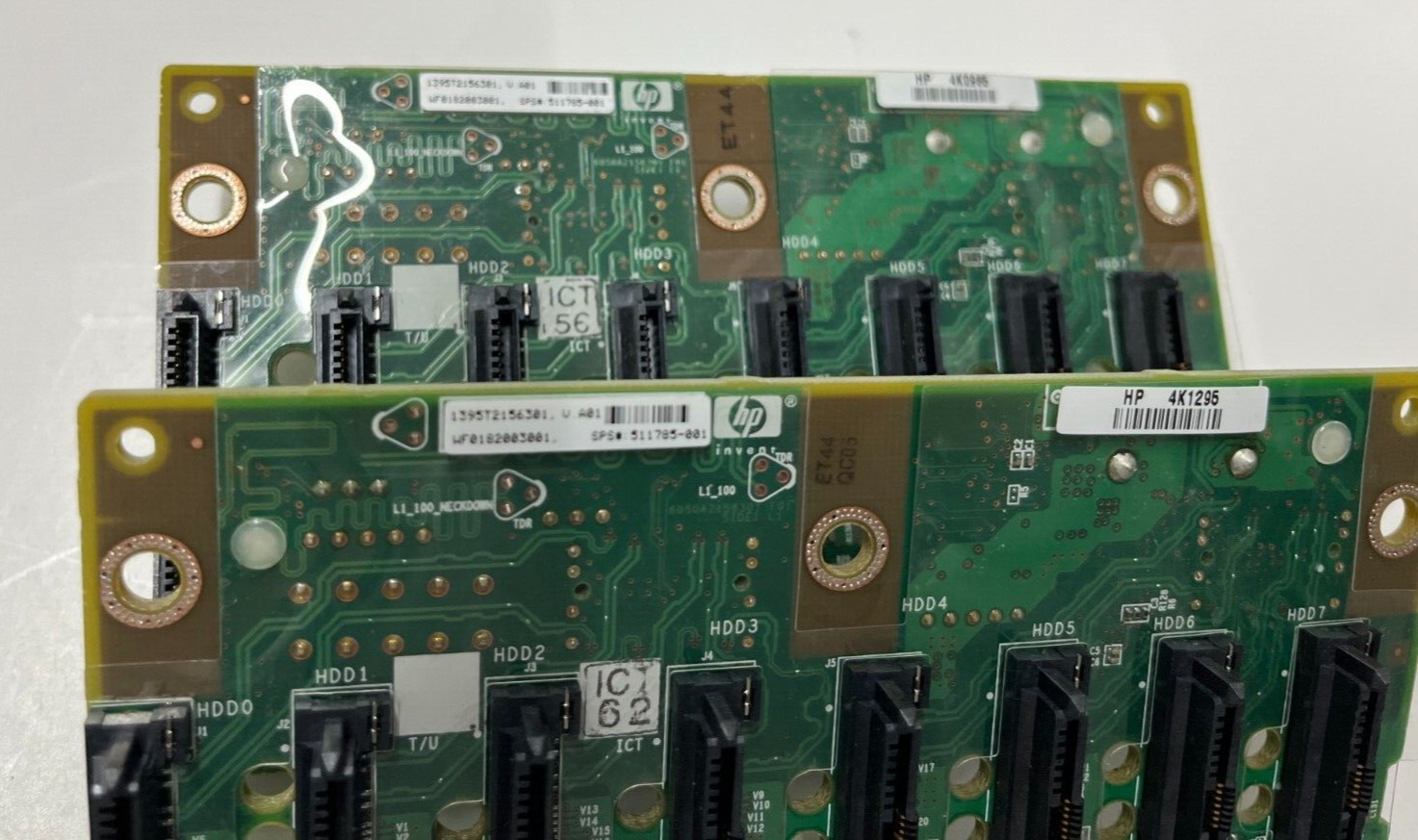 Lot of 2 HP ProLiant ML350 G6 Server Backplane Board- 511785-001