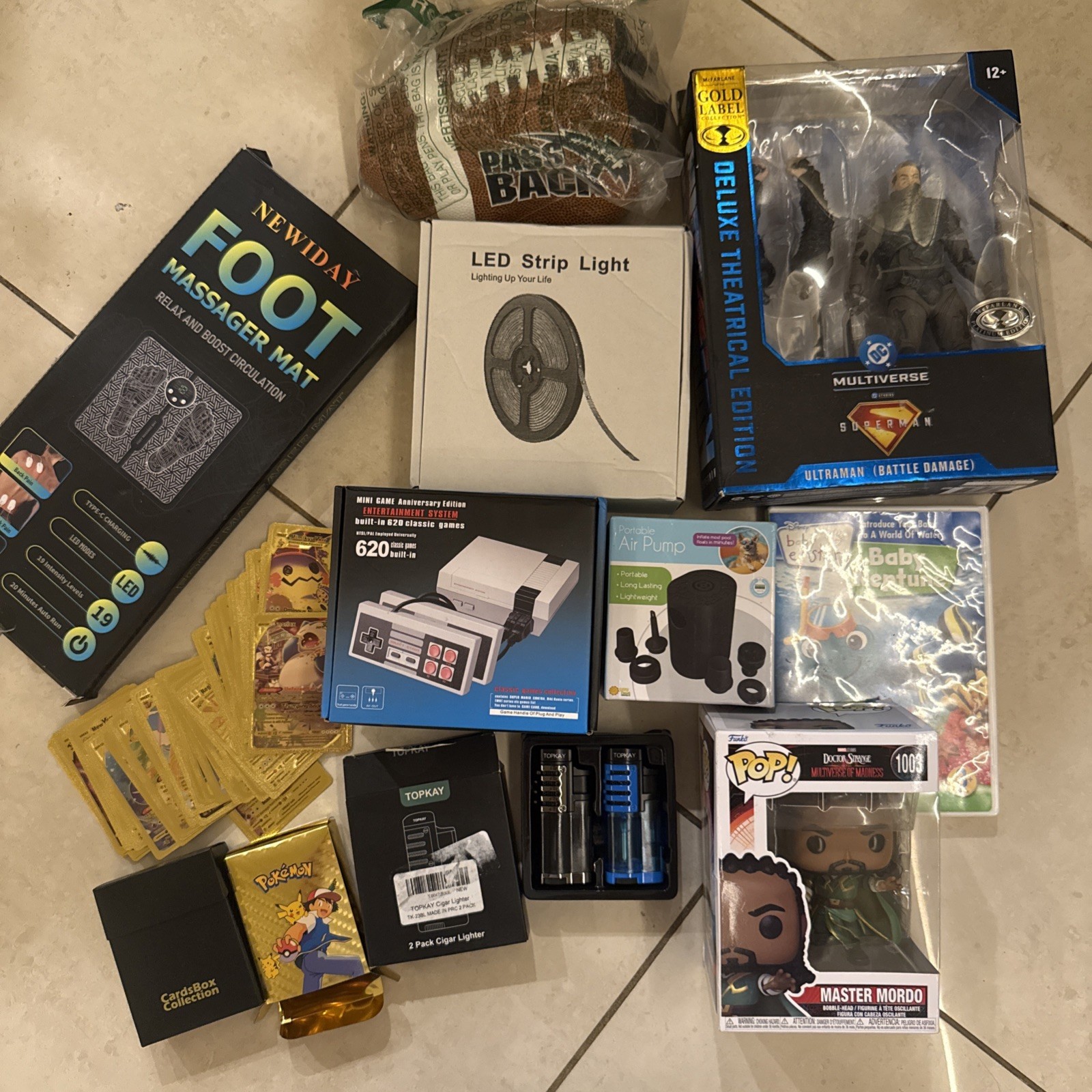 Mystery Loot Electronic General Box 10 Items Total See Description
