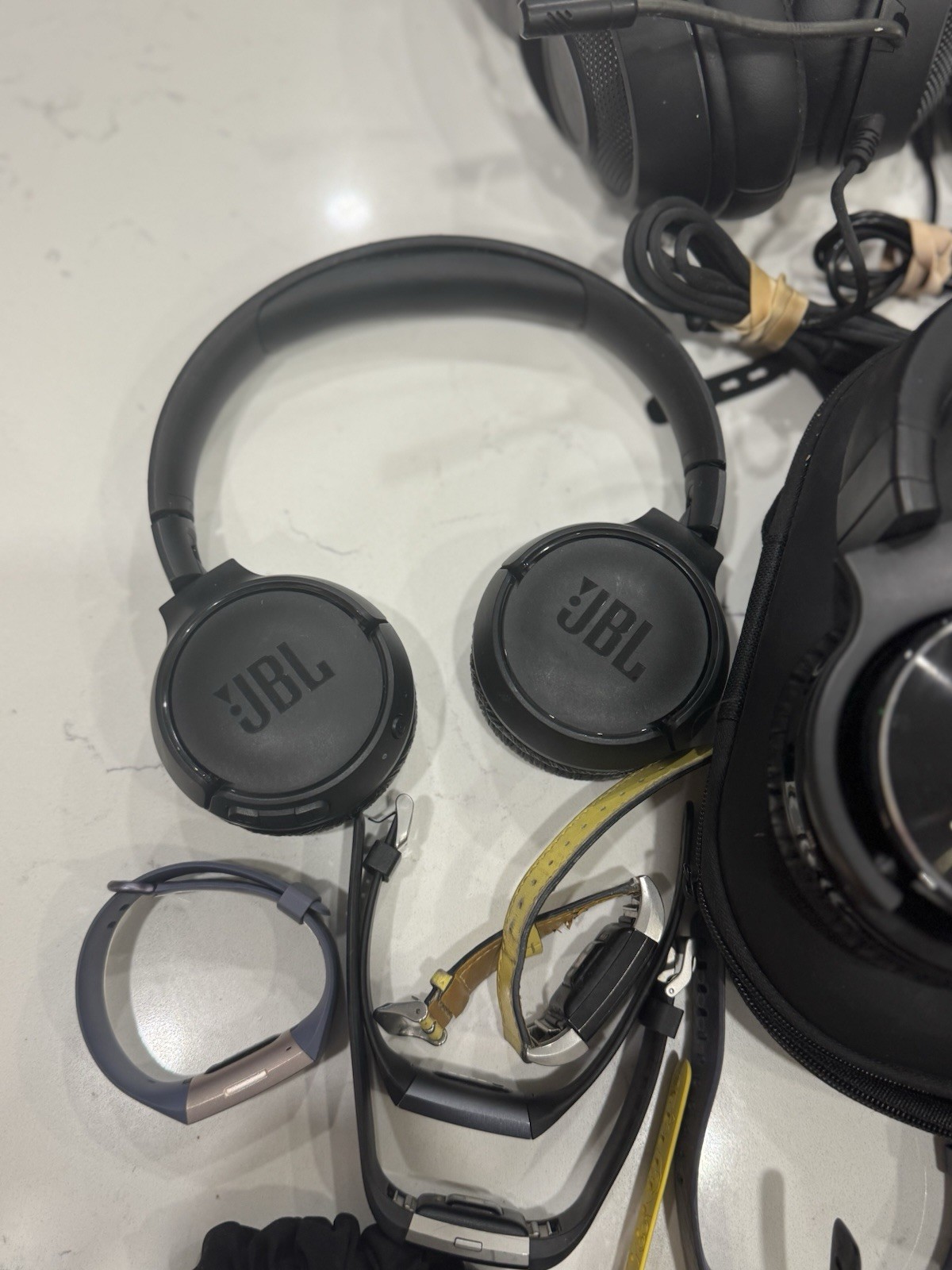 Lot Of Electronic Devices UNTESTED – Watches, Headphones
