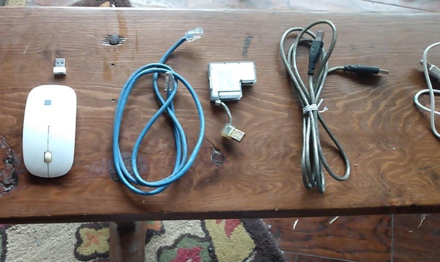 Hardware Misc Screws, etc. AND Computer Cables All Untested Parts Only