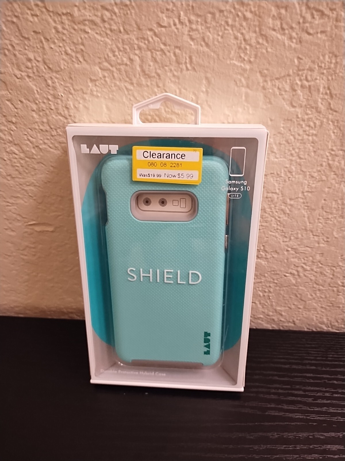 LAUT Samsung Galaxy S10 Lite Case – Mint Green . Shield.