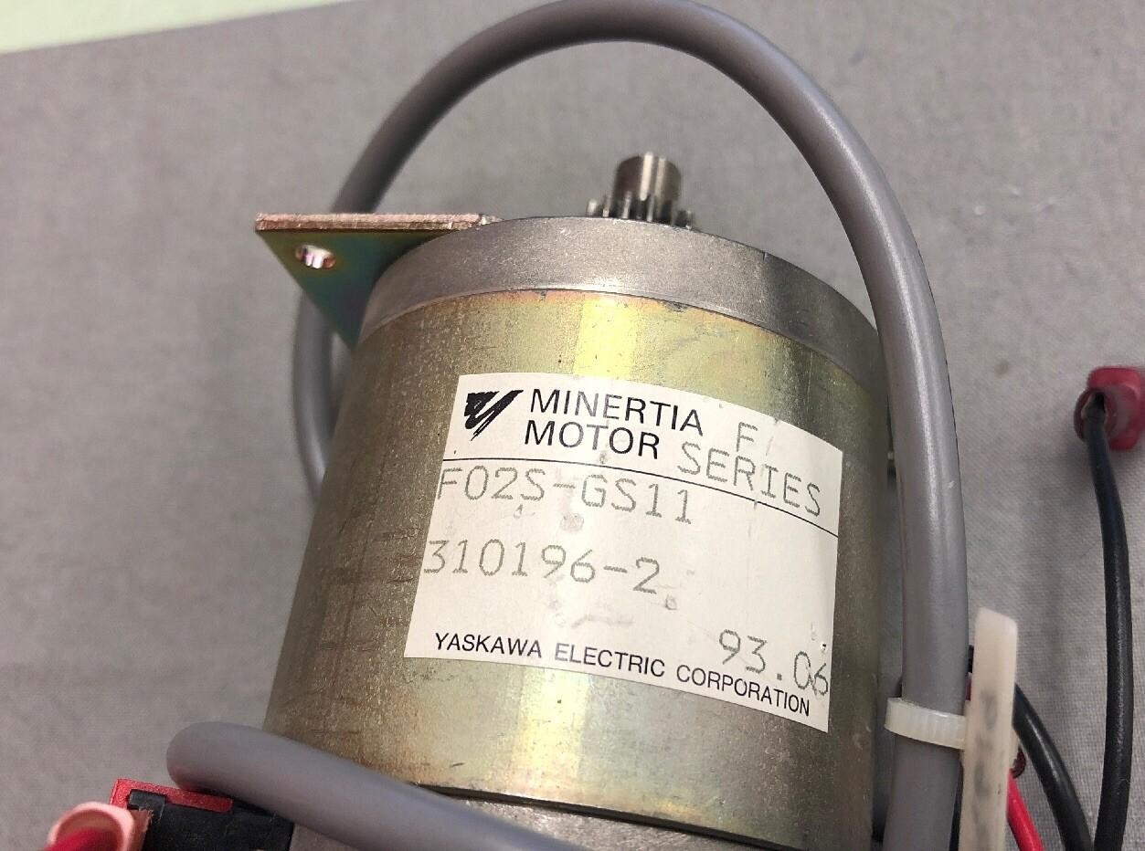 Yaskawa F02S-GS11 Minertia Motor F SERIES 310196-2