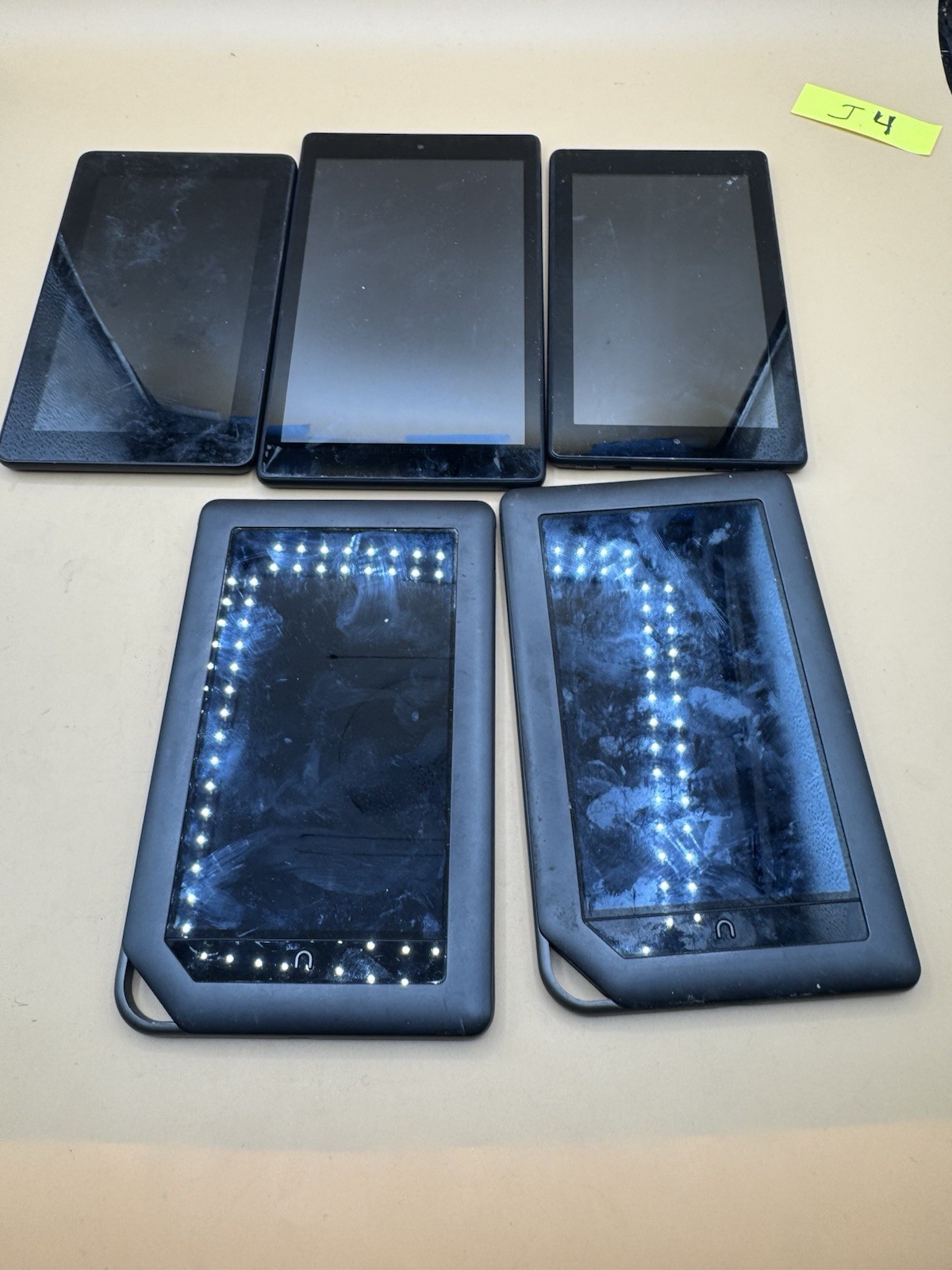 Lot Of Tablets Amazon And Barnes And Nobel 5 Total