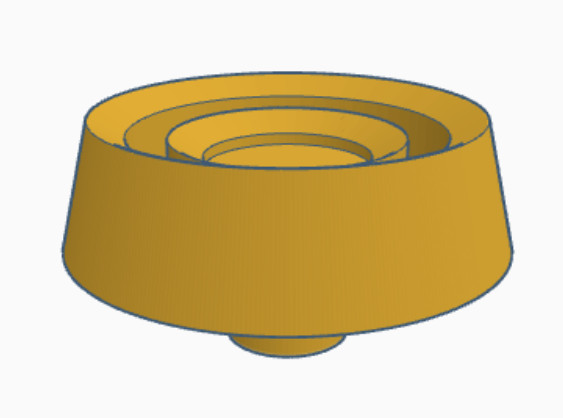 1950-1951 Crosley 11-100 series KNOB (set of 2) ARRP#085