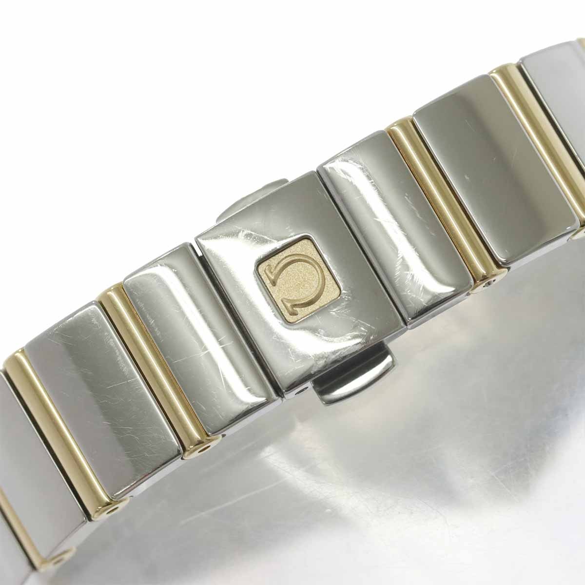 OMEGA Watch Constellation Brushed Two-Tone 123 20 24 60 58 002 K18YG Gold w/Box