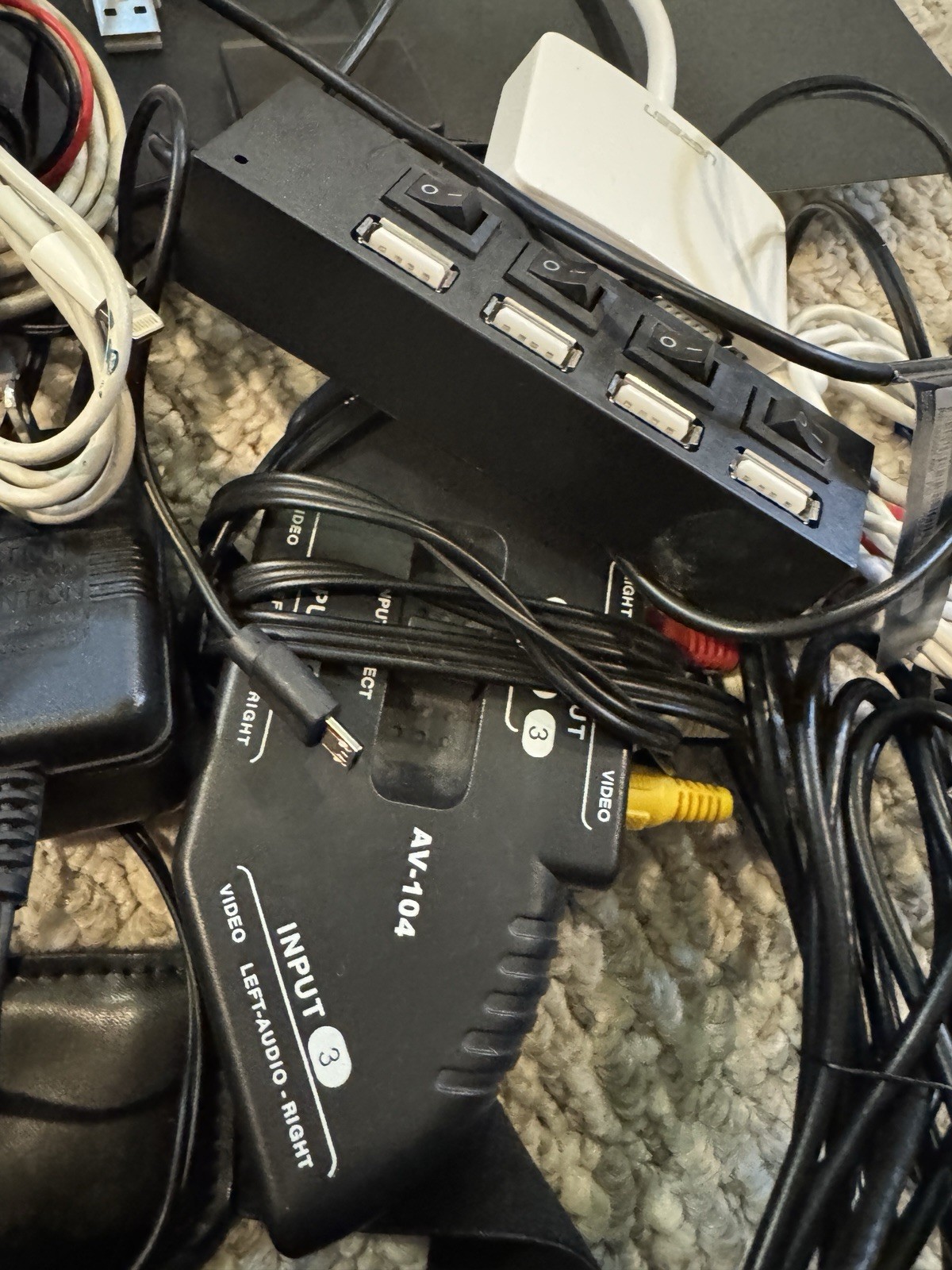 Large Lot Of Misc. Electronics, Keyboard,Xbox Controller, Hidden CameraBluetooth