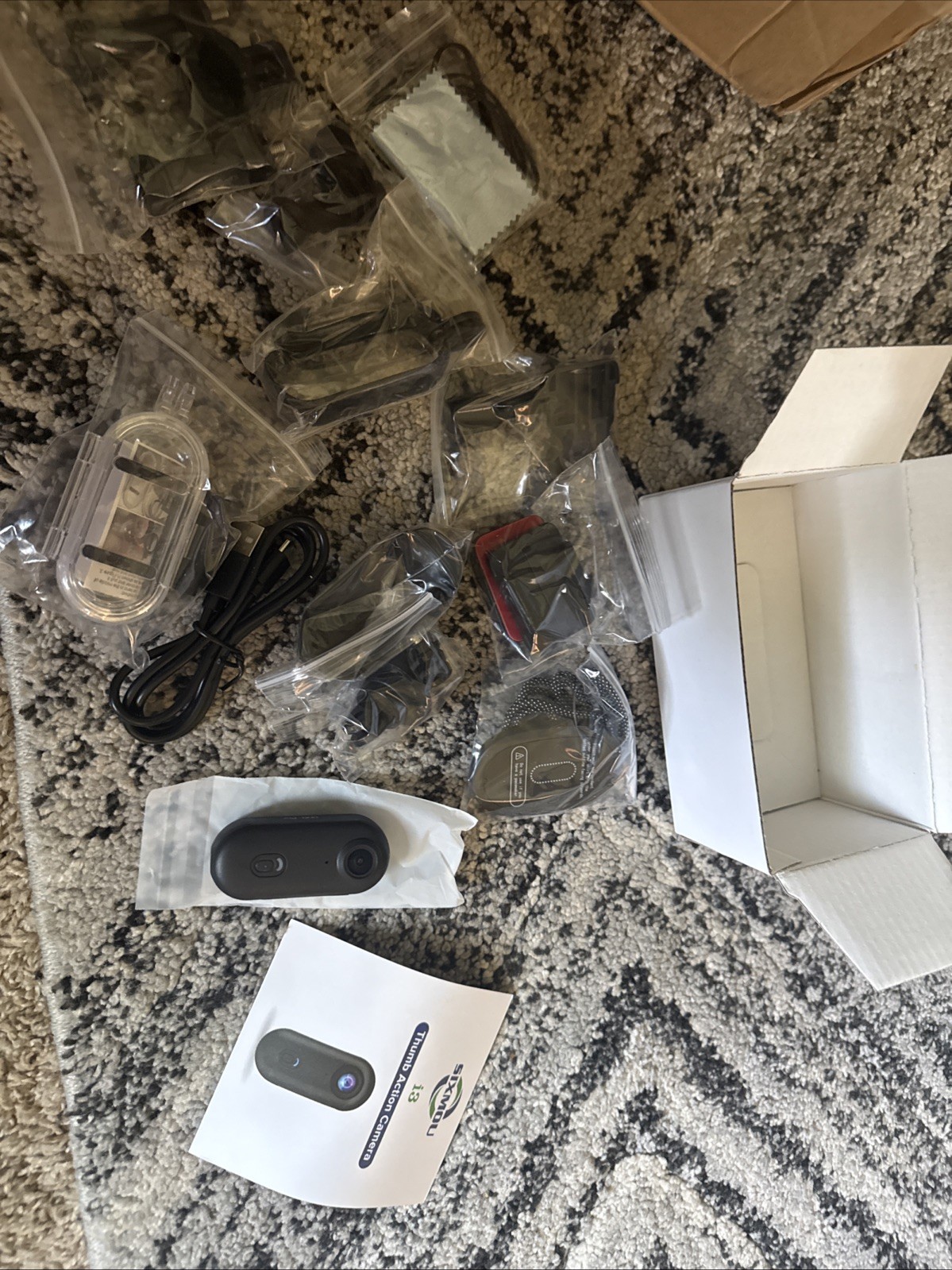 4K Ultra HD Mini Action Camera Magnetic WiFi Vlog Sports Thumb Body Cam i3 NEW