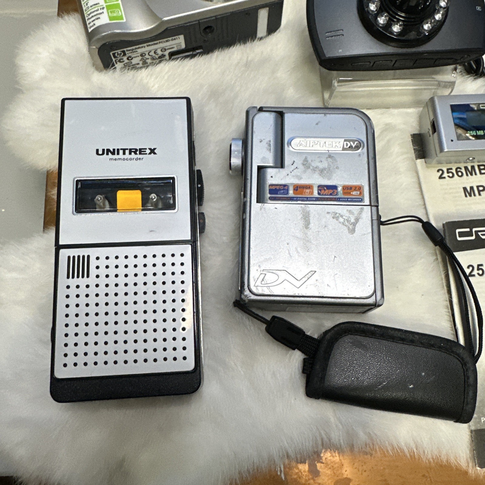 Electronic Devices, Mp3 Player, Recording Device, Dash Cam, Mouse, Lot Of 10