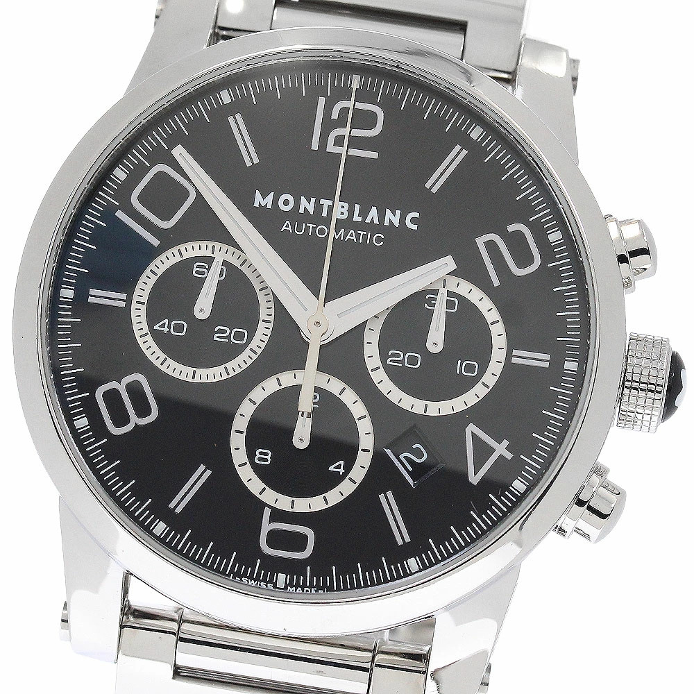 MONTBLANC TimeWalker Chronograph Date Automatic Men’s Watch Stainless Steel