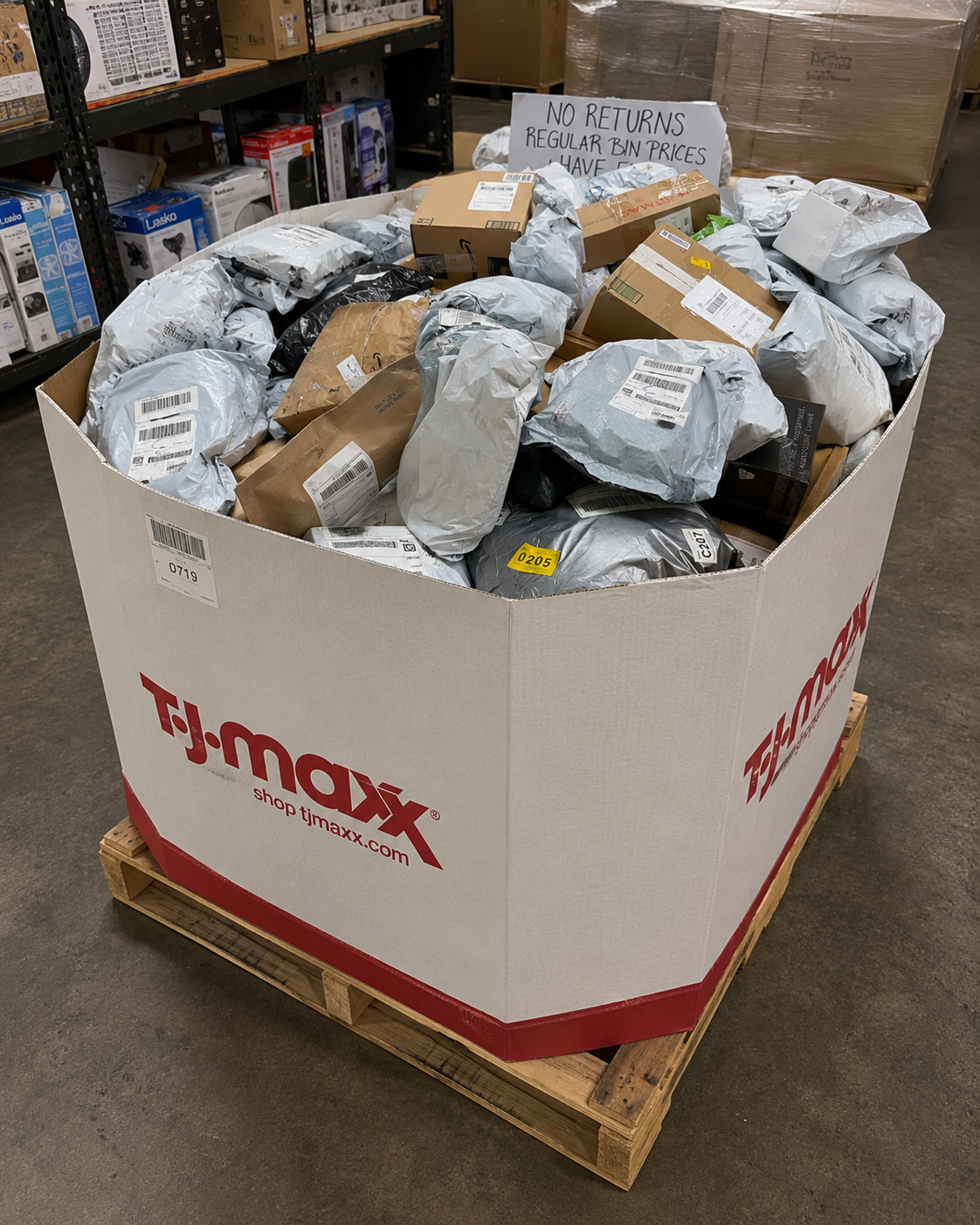 Walmart Target TJ Maxx Consumer Goods Reseller Inventory