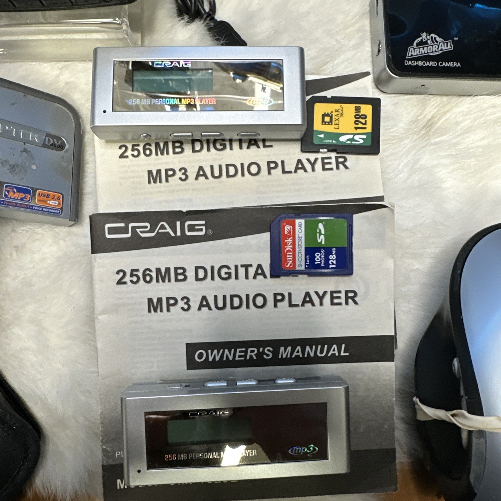 Electronic Devices, Mp3 Player, Recording Device, Dash Cam, Mouse, Lot Of 10