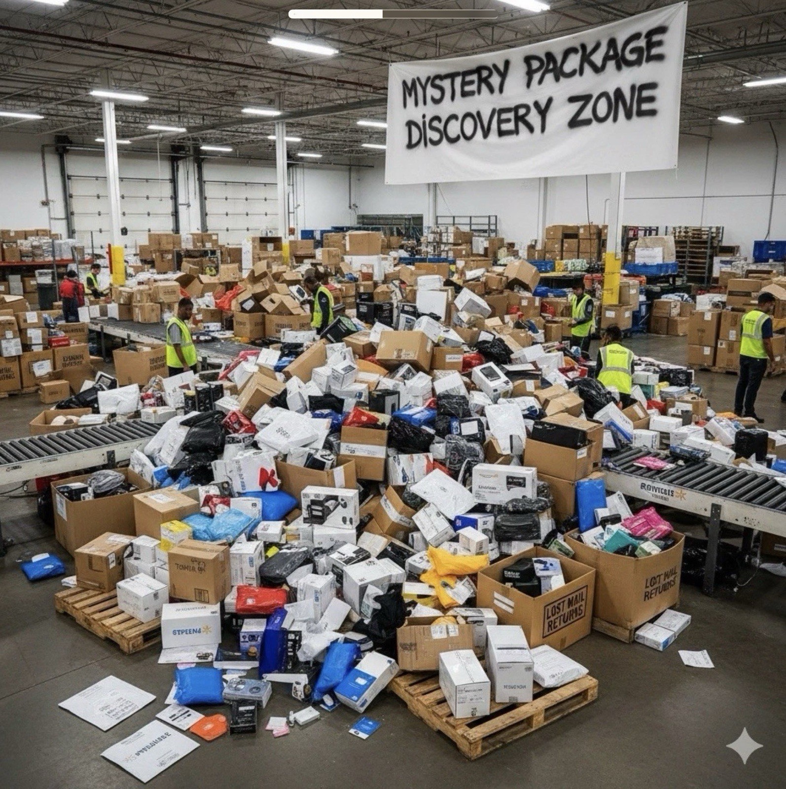 Mystery Box Package | Unclaimed & Overstock Return | Random Item | Lost | Mail