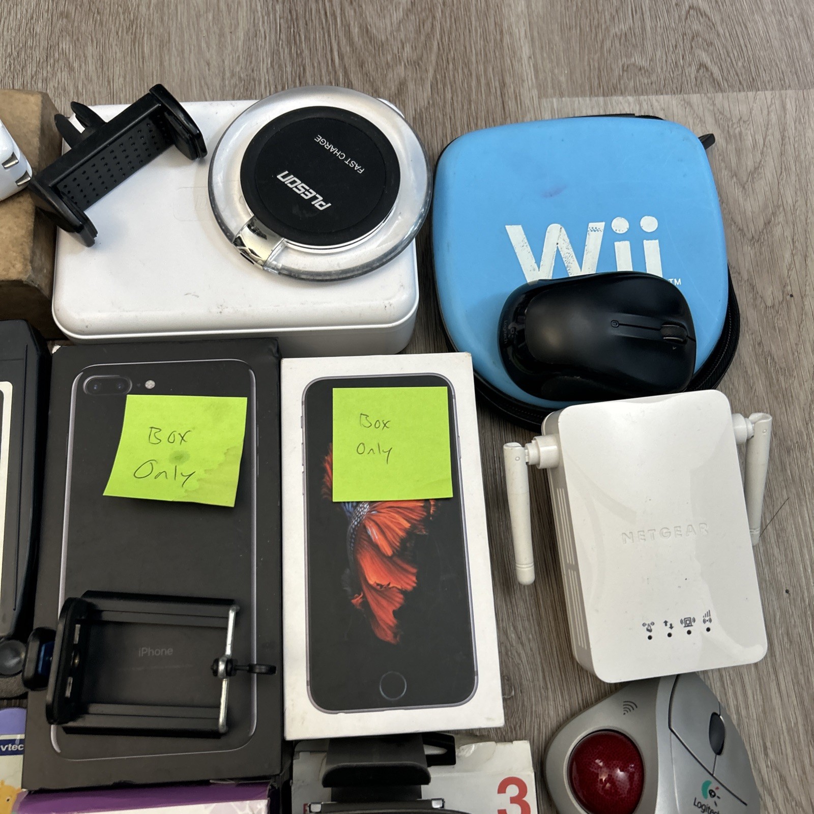 Electronics Reseller PARTS Lot Apple Logitech Microsoft Amazon Sandisk Untested