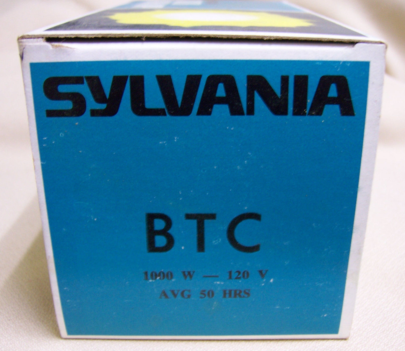 6 pcs Gte Sylvania BTC Tungsten Halogen Lamp BULB 1000 W. 120 V 3250°K NOS