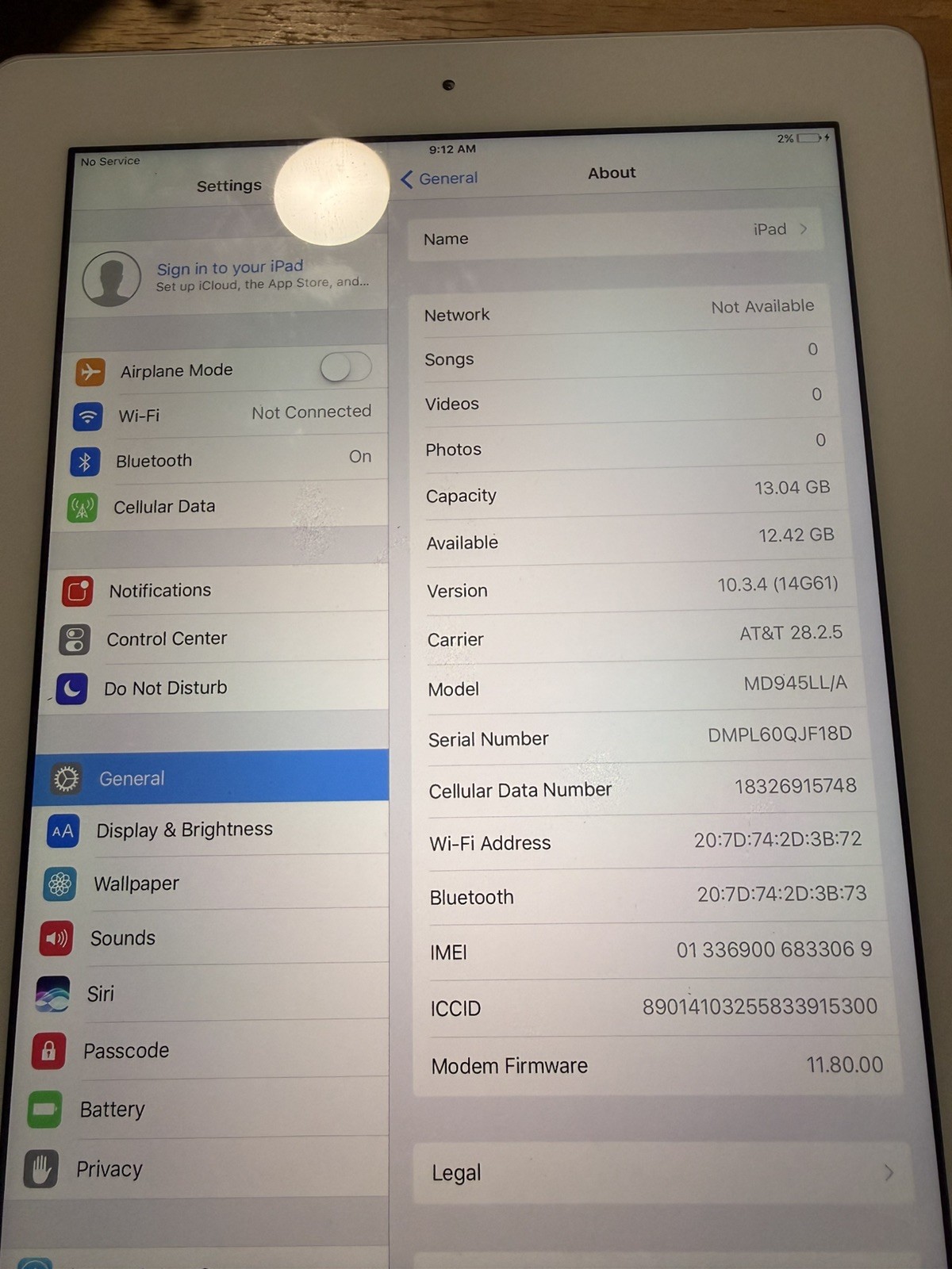 Apple products lot. All Working and reset