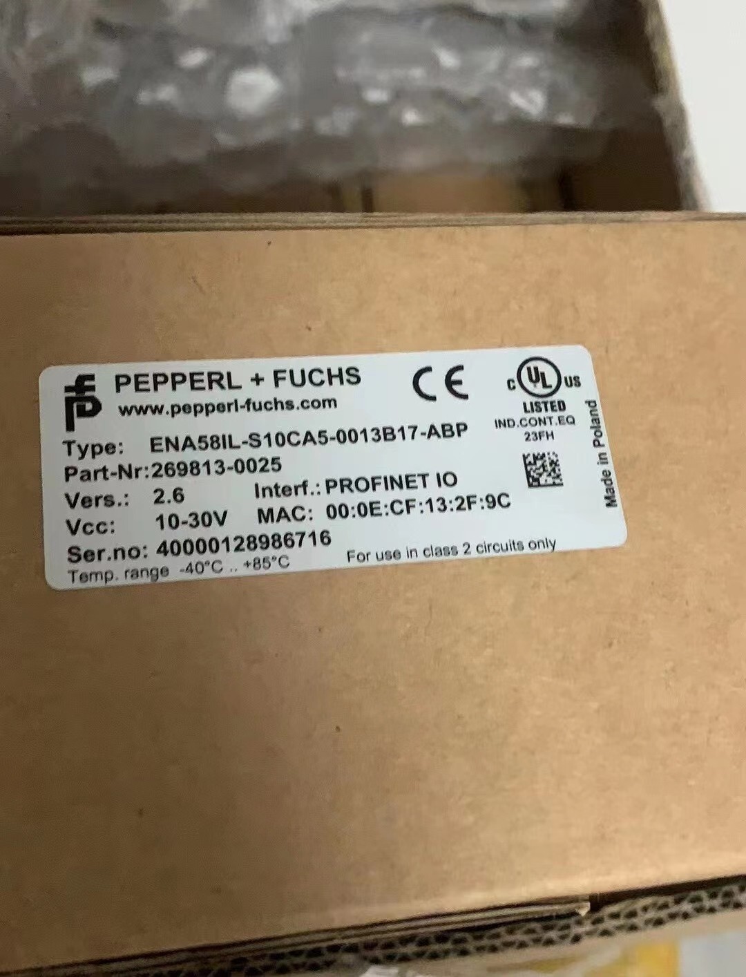 1 PCS Pepperl-Fuchs ENA58IL-S10CA5-0013B17-ABP IN NEW BOX ALL NEW