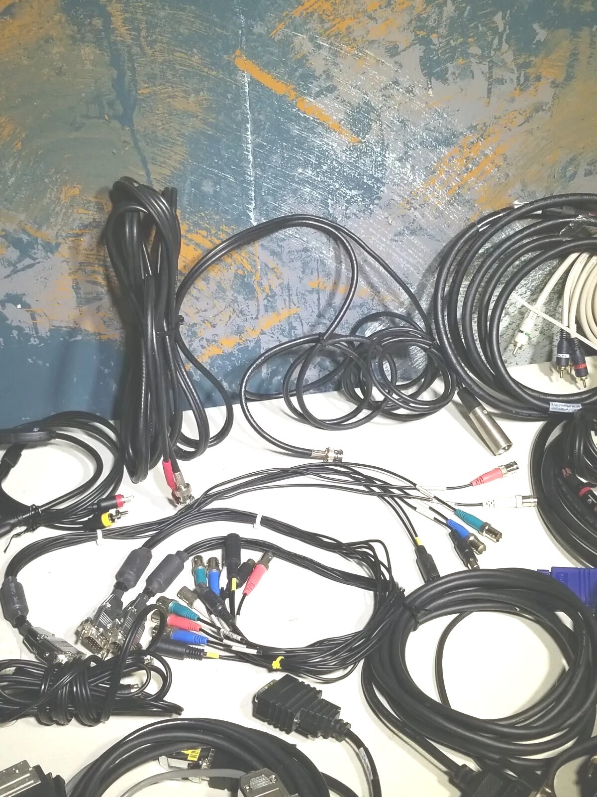 Lot of Professional Audio Cables