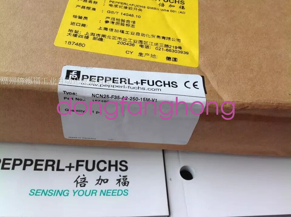 new NCN25-F35-A2-250-15M-V1 PEPPERL+FUCHS NCN25F35A225015MV1 FedEx or DHL or UPS