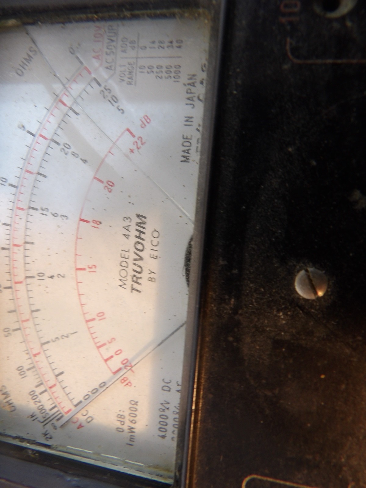 2 Electronic Meters for parts only