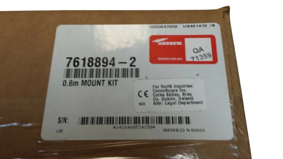 CommScope Andrew VHLP2-7W 2FT 7GHz Antenna Assembly VHLP2-7W-SE1A