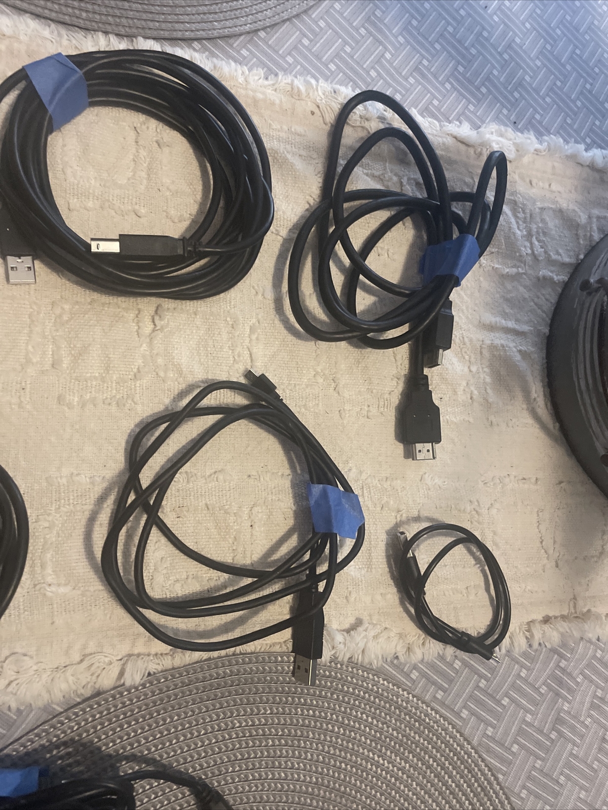 Assortment Of 12 Bundle Of Cords
