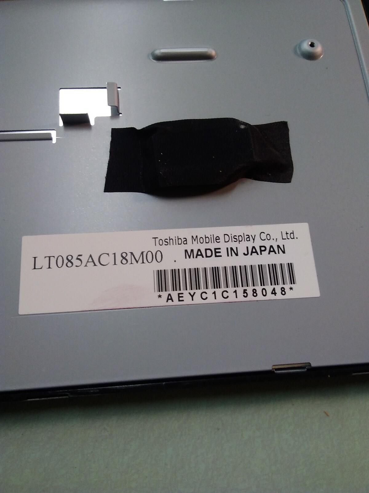 TOSHIBA LT085AC18M00 NEL75-AC18M11B LED display screen panel 8.5inch
